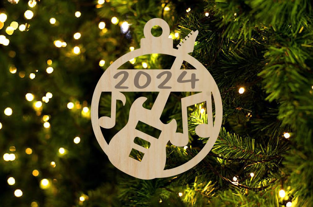 Music/Band Wooden Ornaments