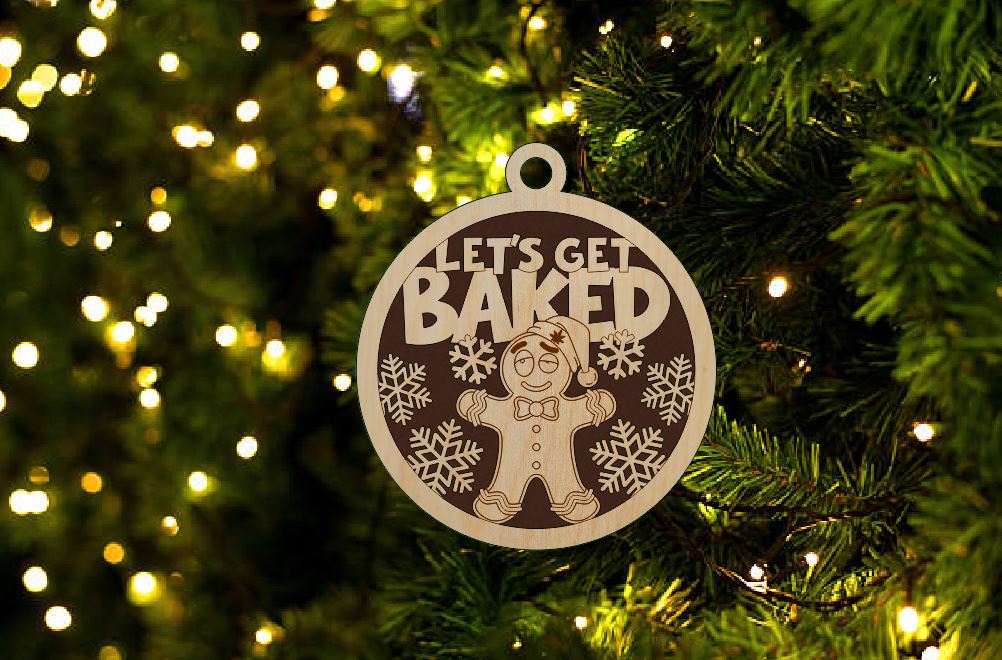 Naughty / Funny Wooden Ornaments